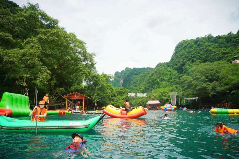 Phong Nha: Zipline Dark Cave & Paradise Cave Exploration - Dark Cave’s two activity choices