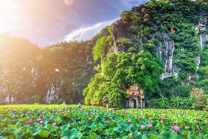 Premium Hoa lu - Trang An - Mua Cave with Buffet Lunch from Hanoi - Trang An by boat