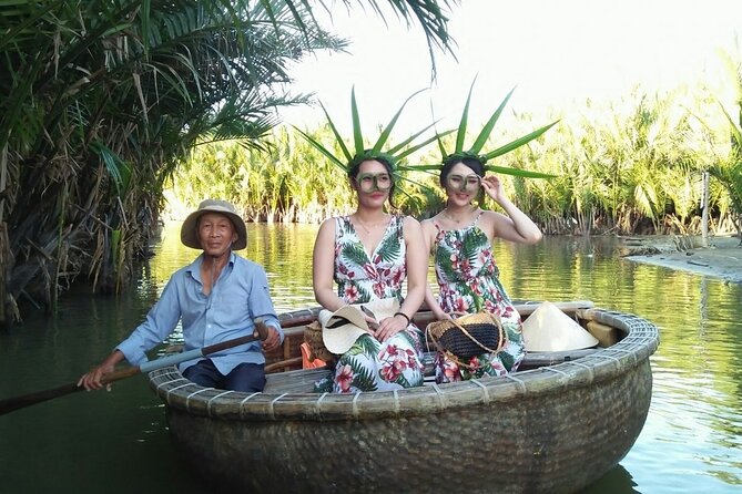 Private Hoi An City tour -Basket Boat Ride in the Coconut forest - Who will enjoy this Hoi An outing most
