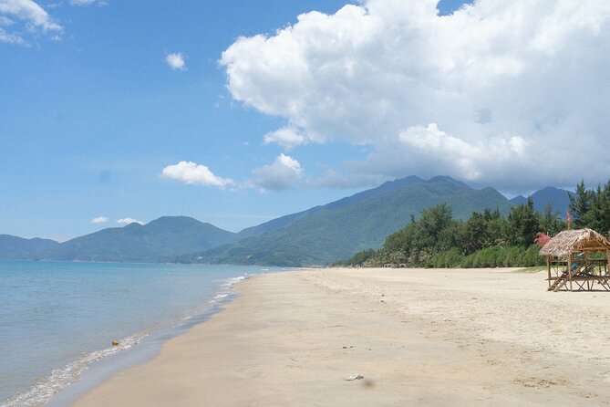 Private Hoi An or Da Nang to Hue By Motorbike via Hai Van Pass - Lang Co: lunch beside the water
