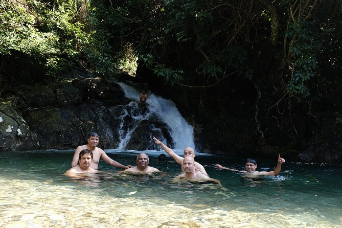 Private Hoi An or Da Nang to Hue By Motorbike via Hai Van Pass - Suoi Mo Waterfall: a welcome cool-down