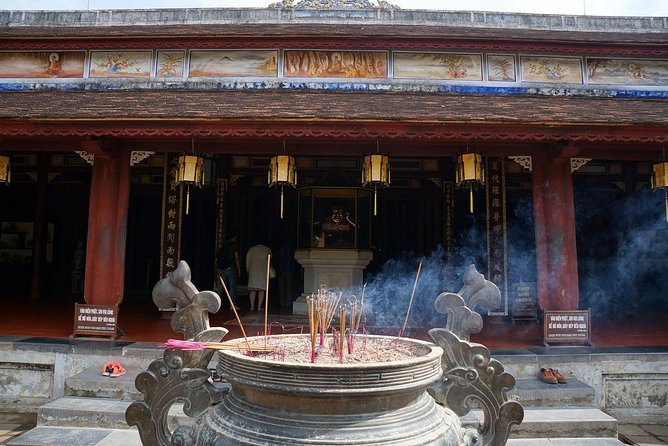 Private Hue Tombs & Pagoda Tour with Local Guide - Thien Mu Pagoda beside the Perfume River