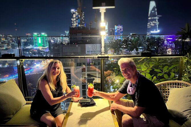 Private Jeep City Tour Saigon by Night and Skybar Drink - Starting at the Independence Palace