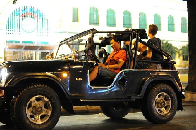 Private Jeep City Tour Saigon by Night and Skybar Drink - Rain, comfort, and what to wear