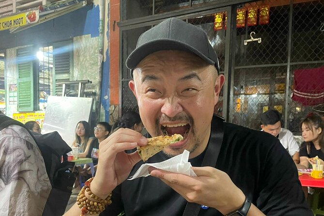 Private Saigon Ultimate Street Food & Motorbike Experience - District 3 and the betel-leaf beef stop