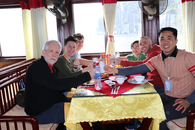 PRIVATE TOUR HALONG BAY ONE DAY with Cave, Kayaking, Bamboo Boat - Lunch, drinks, and the real value of $160