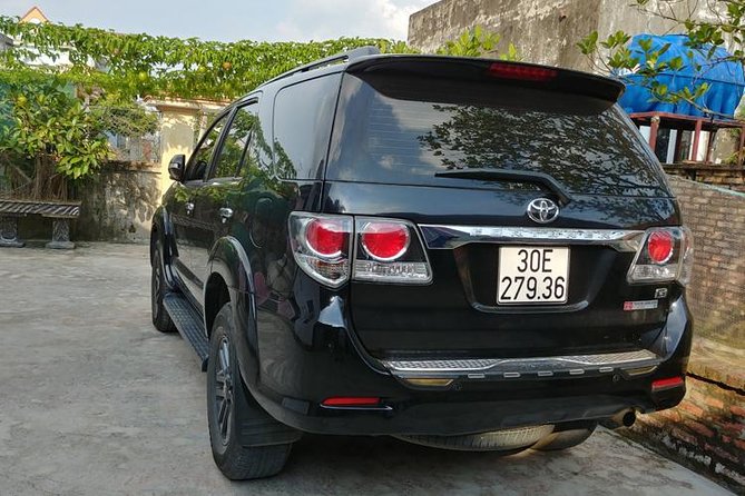 Private transfers from Hanoi to Ninh Binh or Ninh Binh to Hanoi - The car, driver, and ride itself