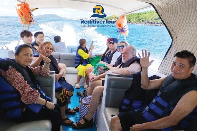 RED RIVER TOUR (Share tour): 4 ISLANDS TOUR BY SPEEBOAT - May Rut Island: the longest beach stop