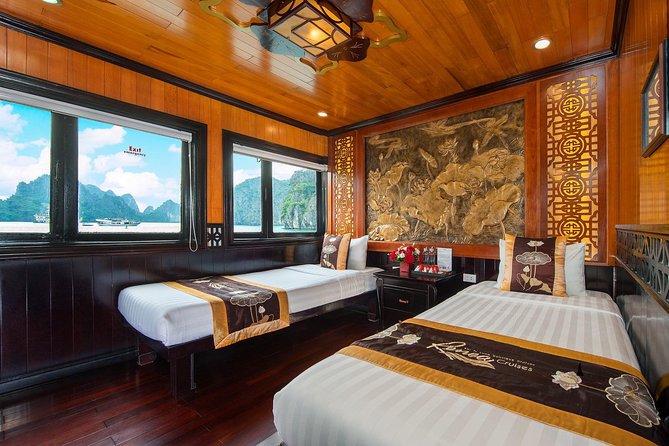 Renea Cruises - BEST Small Boat in Bai Tu Long & Halong Bay - Cap La Island: kayaking, swimming, or doing very little