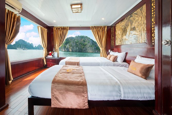 Renea Cruises - BEST Small Boat in Bai Tu Long & Halong Bay - Sunset, dinner, squid fishing, and a quiet evening