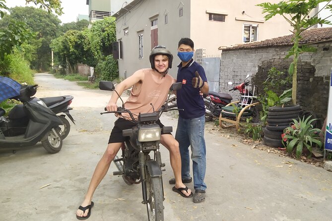 Rent A Bike - Riding from Tam Coc to Ninh Binh sights