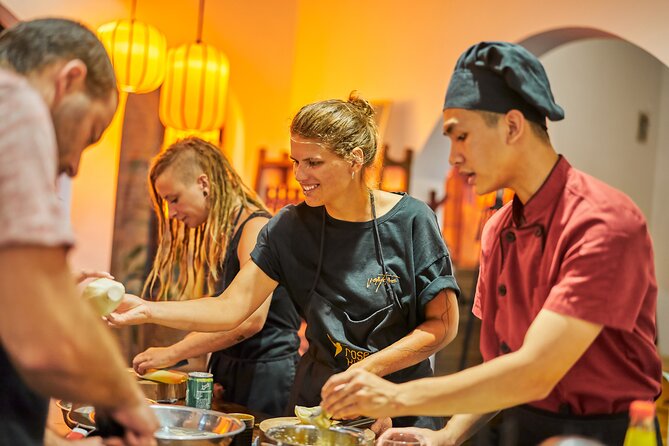 Rose Kitchen Hanoi: Market, Cooking & Culture Tour + Free PickUp - The local market visit puts ingredients in context