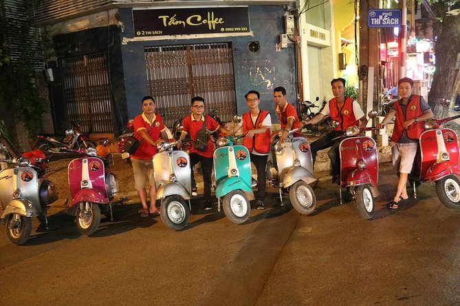Saigon After Dark Vespa Street Food Tour + Live Music 4 hours - Seafood and the first taste of Saigon nightlife