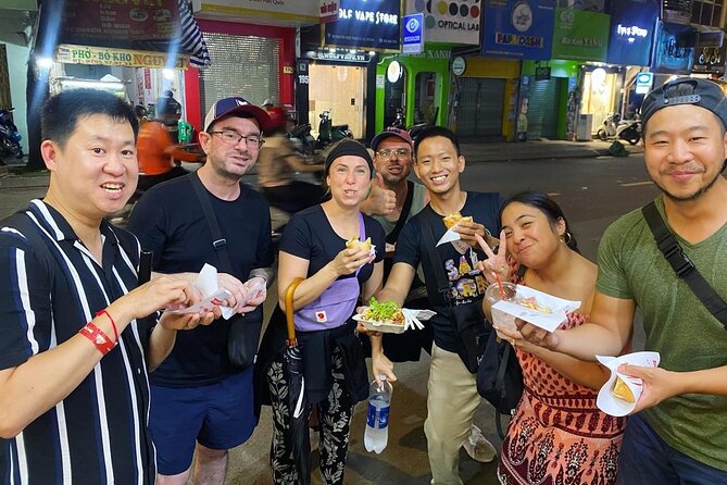 Saigon by Night: Private Street Food Walk You Can’t Miss - District 10: Bánh xèo, bánh khọt, and the herb factor