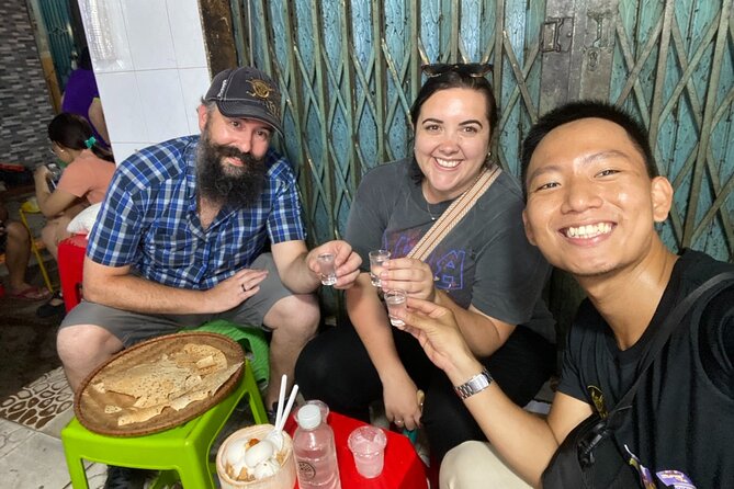 Saigon by Night: Private Street Food Walk You Can’t Miss - Vietnamese pizza, a modern street snack