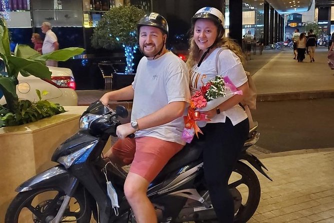 Saigon Evening Food Tour by Scooter - The flower market adds a welcome change of pace