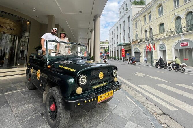 Saigon Jeep Tour : HIGHLIGHTS & HIDDEN GEMS By Vietnam Army Jeep - Starting at the Central Post Office