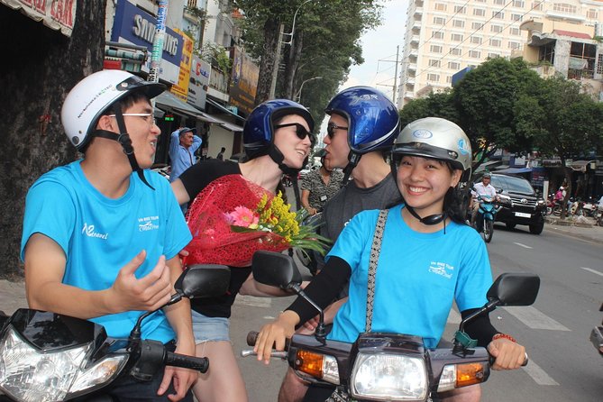 Saigon Motorbike City Tour - Ho Thi Ky Flower Market after the city wakes up
