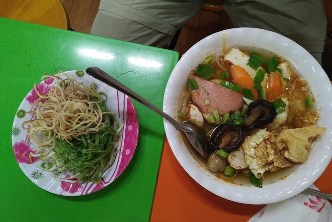 Saigon Vegetarian Tour by Motorbike and Scooter - Ho Thi Ky Flower Market after the first tastings
