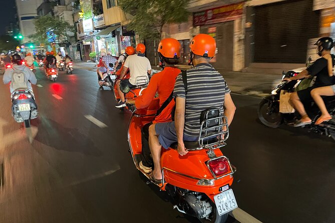 Saigon Vespa By Night Street Food With Female Riders Ao Dai - The 6:00 pm start and first taste of Saigon