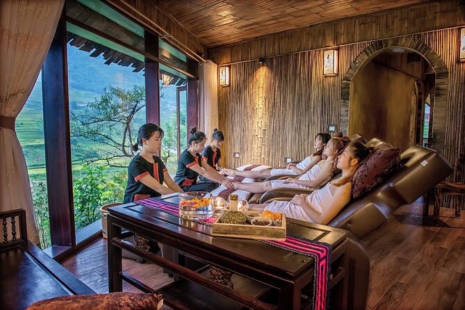 Sapa Muong Hoa Valley & Ta Van Eco Village Scenic Tour (No Trek) - Walking from Lao Chai toward Ta Van