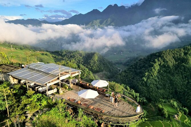 Sapa Muong Hoa Valley & Ta Van Eco Village Scenic Tour (No Trek) - Phansi Café and the valley view