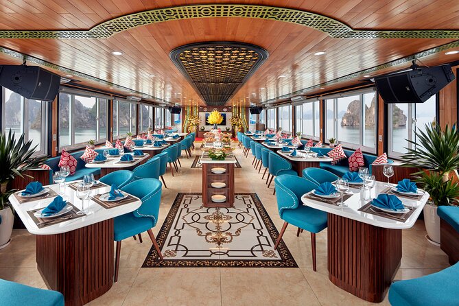 Sea Lion Luxury 5-Star Halong Day Cruise,Buffet Lunch,Shuttle Bus - Kayaking around Hang Luon Cave