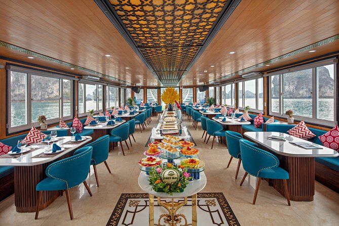 Sea Lion Luxury 5-Star Halong Day Cruise,Buffet Lunch,Shuttle Bus - The 8:00 a.m. pickup from Hanoi