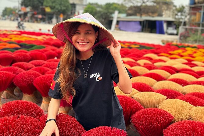 Secret Handicraft Villages of Hanoi ( Incense and hat Villages ) - Leaving Hanoi for the working countryside