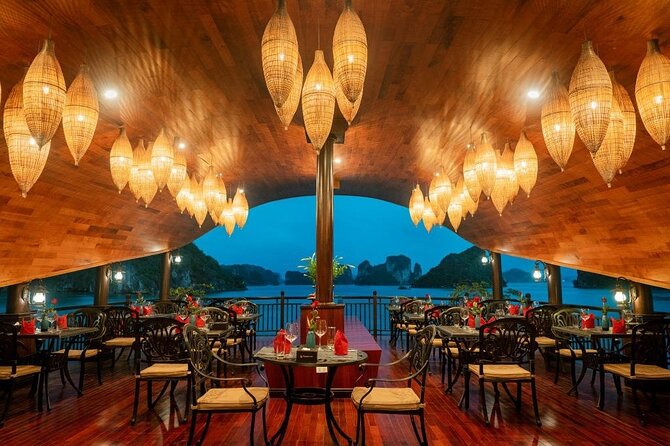 Sena Cruises Ha Long & Lan Ha Bay 3D2N - Viet Hai Village - Day one: boarding, lunch, and the Dark and Bright Cave