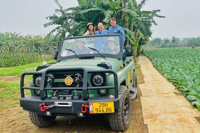 Small Group Hanoi Jeep Tour All Inclusive - Thanh Nien Street and Hanoi’s lake district
