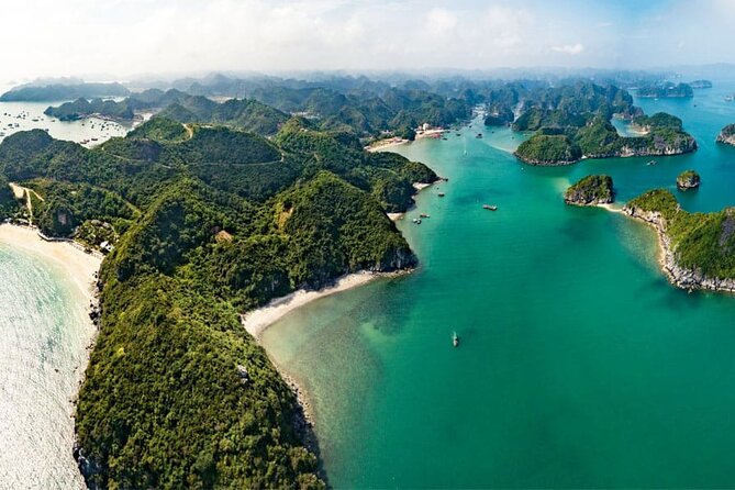 Stellar of the Seas Cruise Halong Bay 2Days 1Night on 5 Star Cruise - Boarding at Tuan Chau Marina and the first lunch