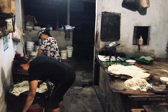 Sunrise Motorbike Experience Hidden Gems of Hoi An - The noodle stop in Hoi An Ancient Town