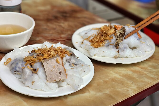 TASTE OF HANOI - walking street food adventure - Dong Xuan Market and the streets around it