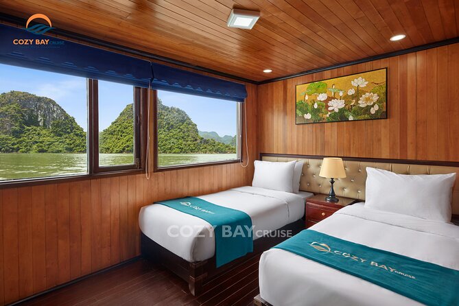 The Best 2D1N HALONG BAY- All Inclusive,Overnight on Boat By Expressway Transfer - Food, drinks, and the real value of $125