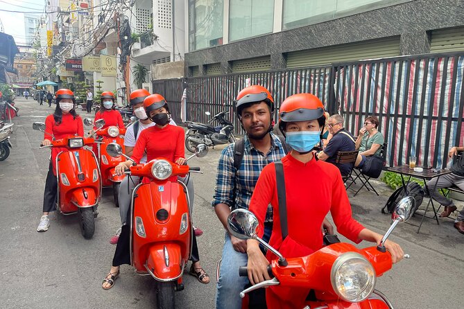 The insider's Hanoi + Train Street 4,5 Hours Female Ao Dai Riders - Starting in the Old Quarter with a safety briefing