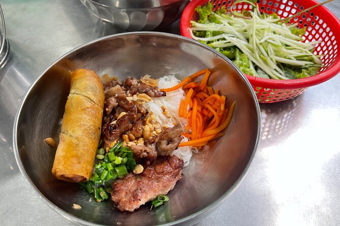 Top Notch Street Food Motorbike Tour In Ho Chi Minh City - Bánh xèo in Chinatown