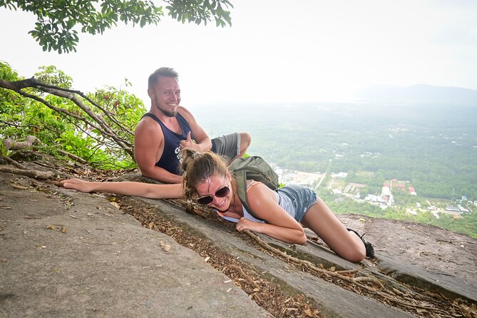 Trekking Tien Son Dinh Phu Quoc - The summit view and the hammock break