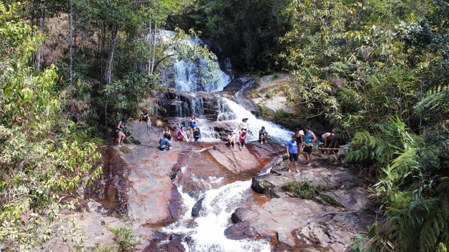 Trekking to Hidden Waterfall & Sturgeon Farm for dog-lovers - The Guides Make the Difference
