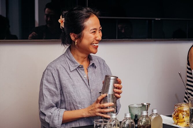 Uniquely Vietnamese Cocktails Workshop in Hồ Chí Minh City - Making the Cà Phê Mít with jackfruit and sampan rhum