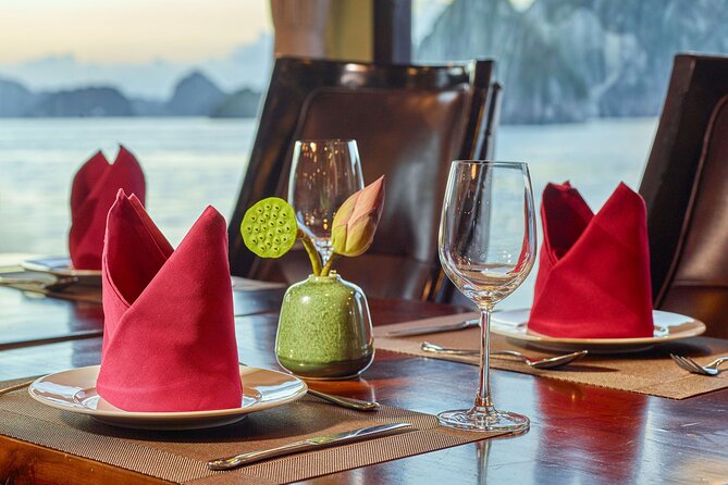 Verdure Lotus Classic Cruise in Halong Bay & Lan Ha Bay (2D1N) - Boarding at Halong Bay and settling into your cabin