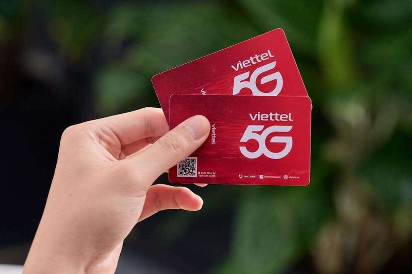 Vietnam: Tourist SIM Card with Mobile Data 5G/4G by Viettel - Using the eSIM when you arrive outside Hanoi