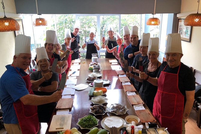 Vietnamese Food Cooking Class in Hanoi with Market Experience - Choosing three dishes from nine options