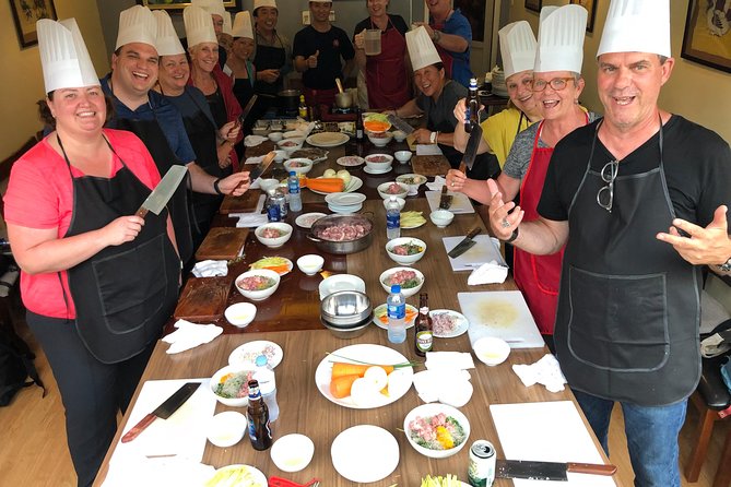 Vietnamese Food Cooking Class in Hanoi with Market Experience - Two hours of hands-on cooking