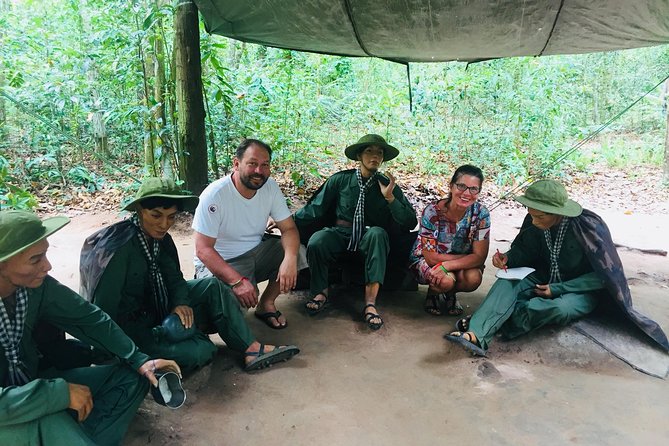 VIP Tour Cuchi Tunnels & Mekong Delta Cruise Full Day Group 12pax - Three hours among the Cu Chi Tunnels