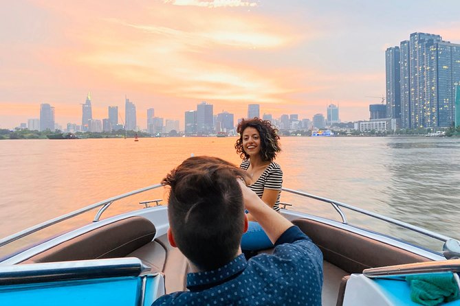 VIP Tour in Saigon: Romantic Sunset Cocktail by SpeedBoat - The speedboat cruise: 45 to 60 minutes on the water