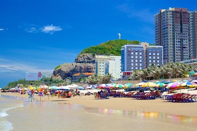 Vung Tau Full-Day Tour with Beach, Christ Statue & White Palace - Walking Thuy Van Beach without a swim
