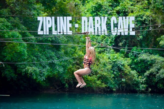 Zipline Dark cave & Paradise cave: Full-day Exploration - Key points at a glance